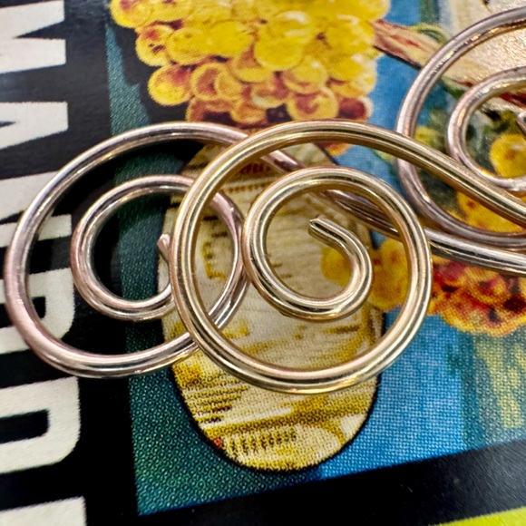 Vintage Handmade Quality Sterling Silver 925 drop dangle Earrings - Picture 9 of 15